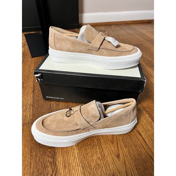 J/Slides Sand Suede Goliath Size 8.5 NIB - Picture 1 of 8